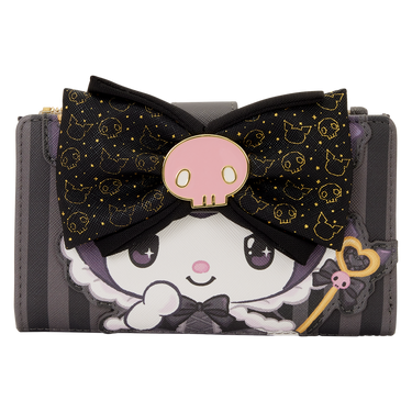 Loungefly Sanrio Kuromi 20th Anniversary Flap Wallet
